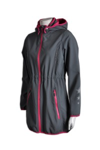 FA305量身訂做女裝外套  訂購中長款外套  設計女裝外套款 外套供應商HK